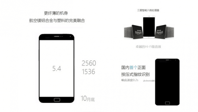 Meizu MX4 Pro: un'immagine potrebbe rilevare specifiche tecniche e prezzo