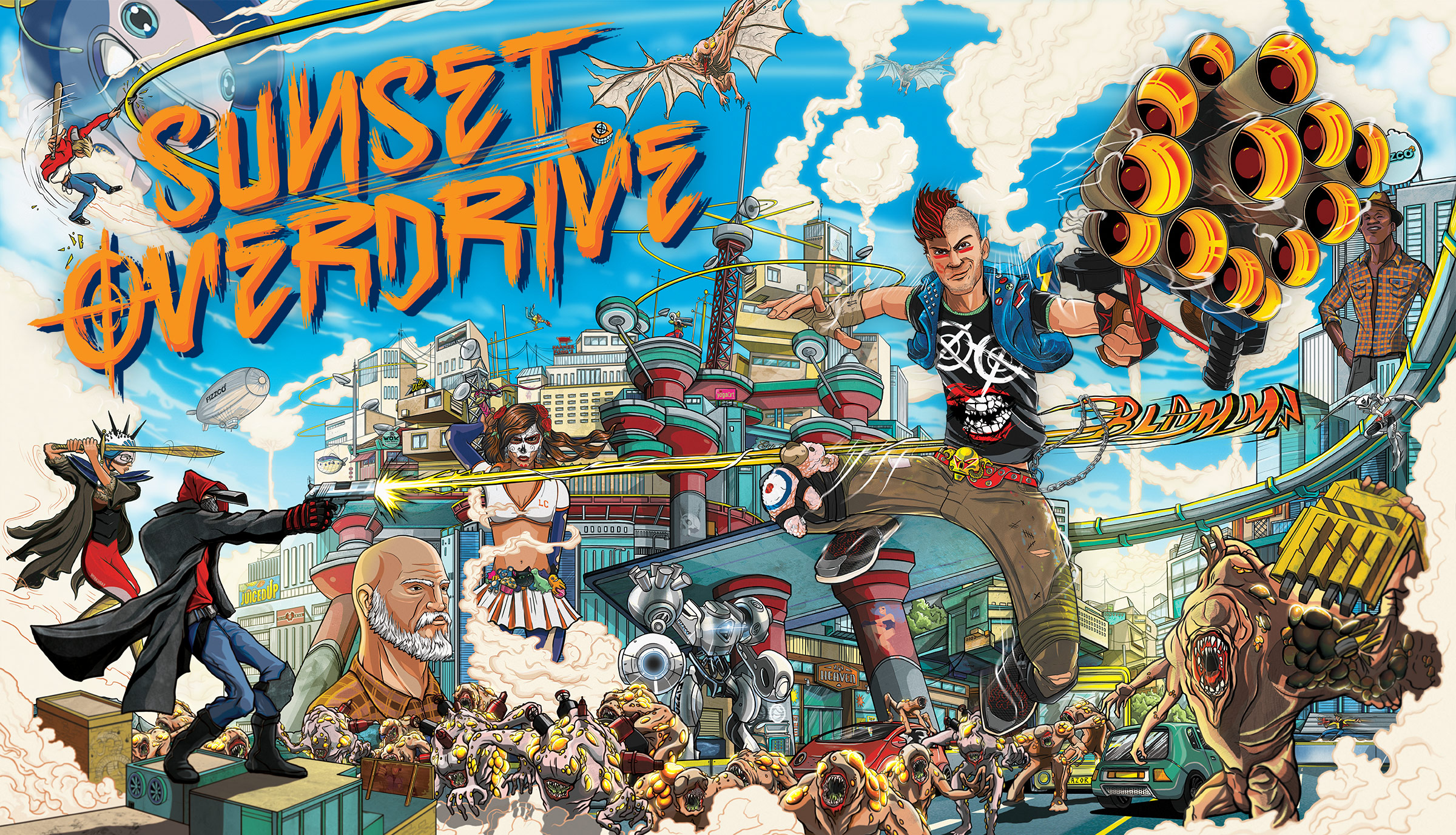 Sunset Overdrive, anteprima del free-roaming più atteso del momento
