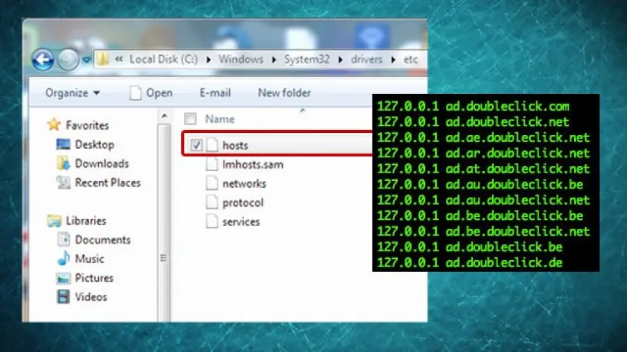 Come modificare il file hosts in Windows