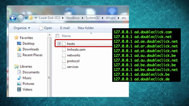 Come modificare il file hosts in Windows