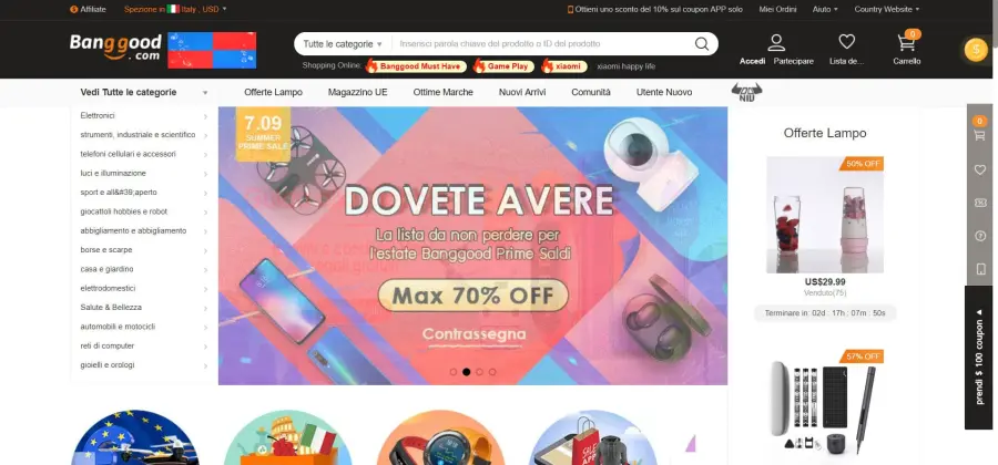 Cos'è Banggood? E' sicuro?