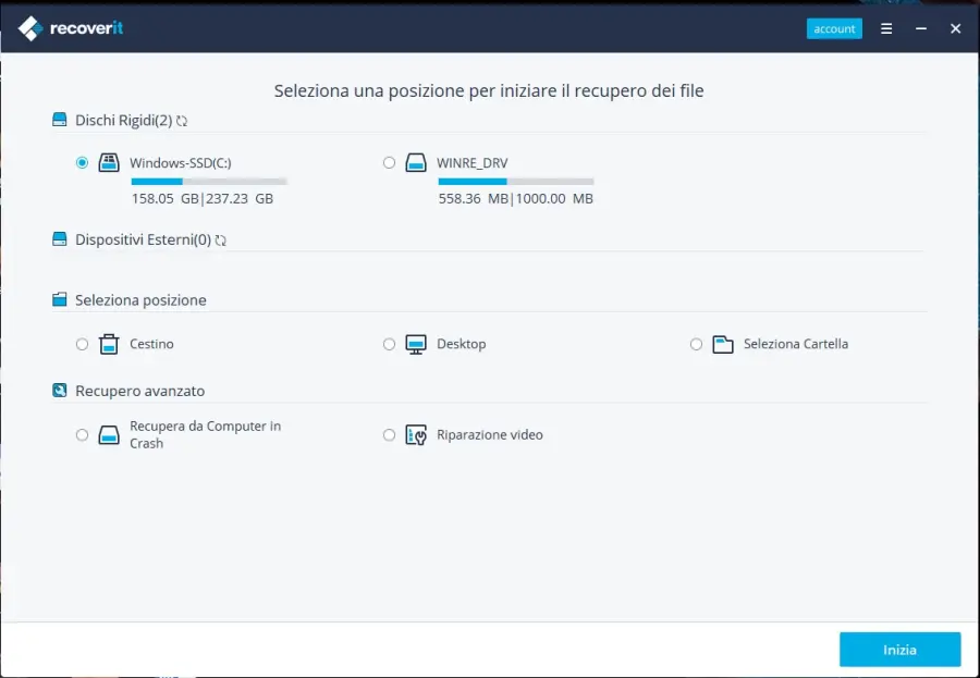 Recoverit, programma di recupero dati per PC e Mac