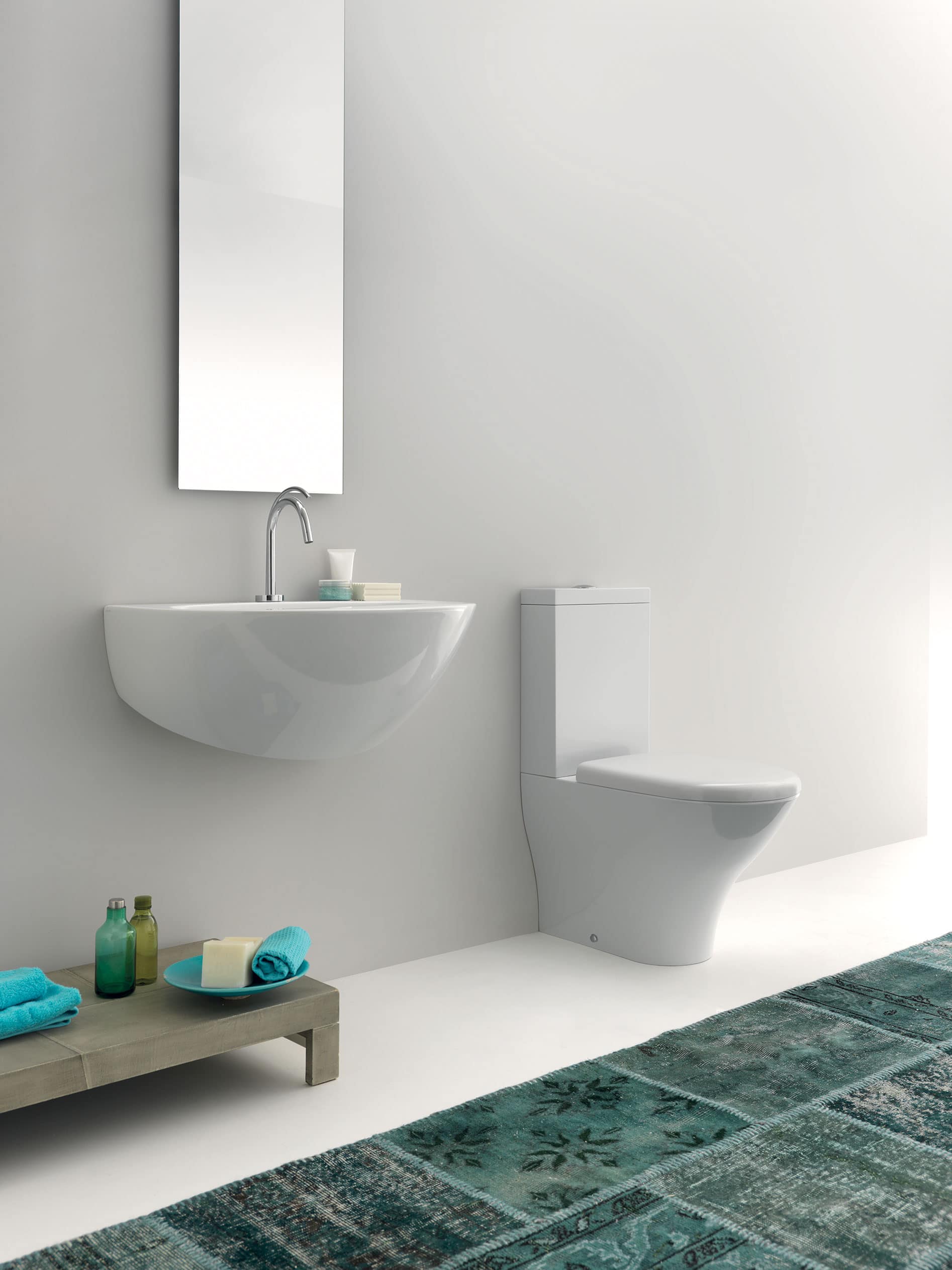 Lavabi Sospesi Kerasan: Stile e Funzionalità per il Bagno Moderno