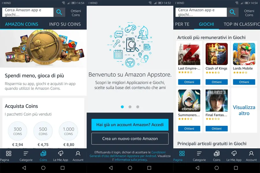 Cos'è Amazon Appstore e come funziona