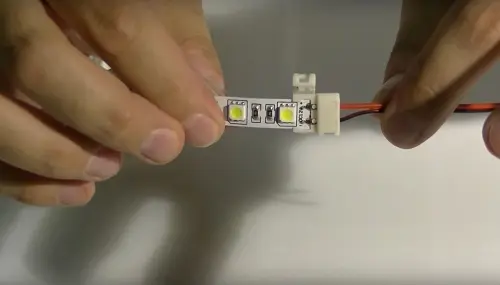 Come collegare striscia LED tagliata