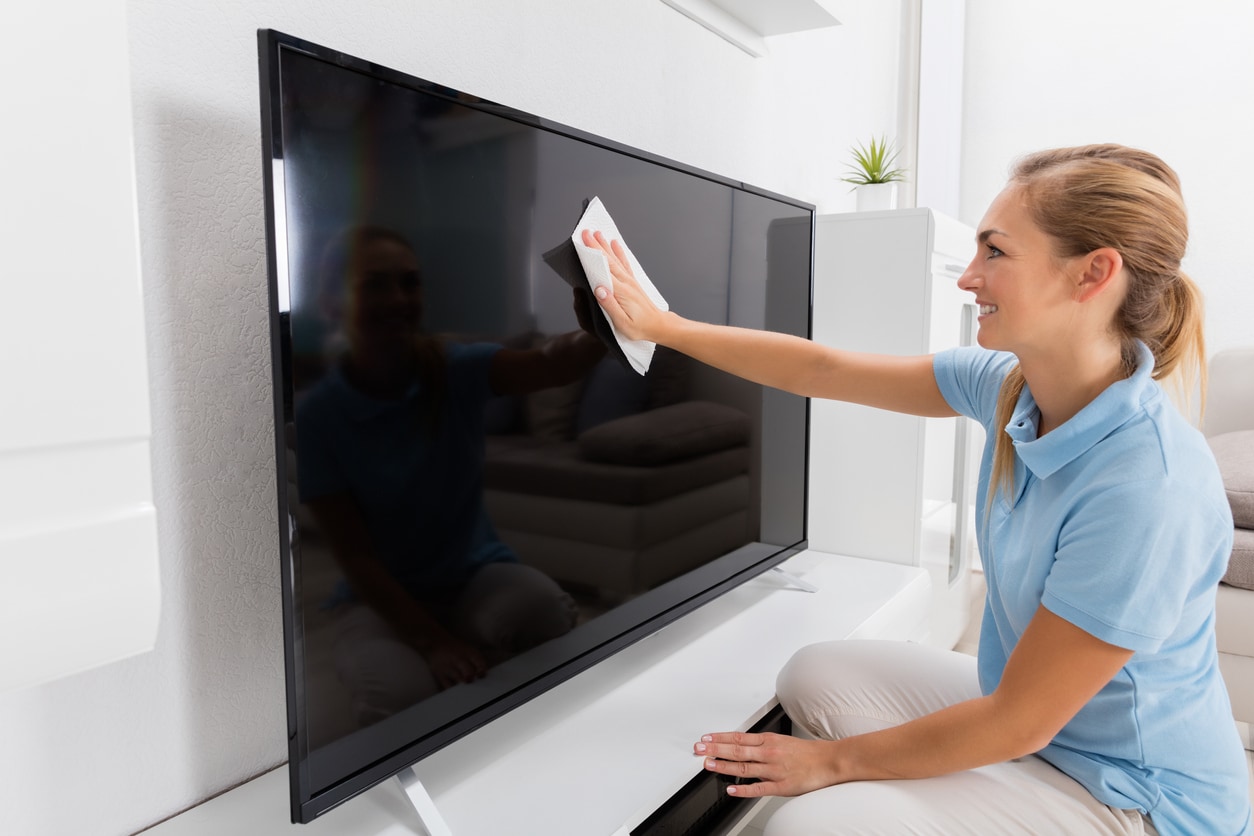 Come pulire lo schermo della TV LED