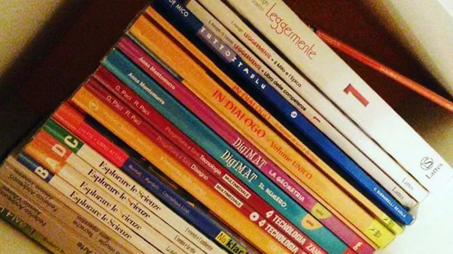 Cosa fare con dei libri scolastici vecchi