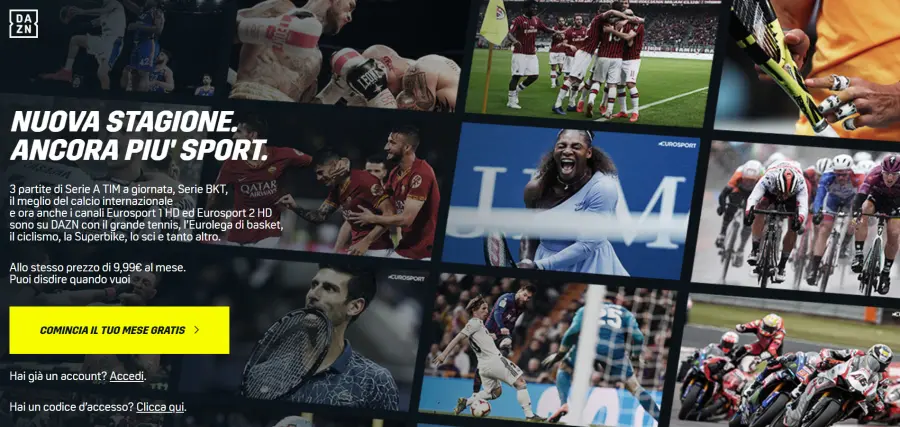 Dazn e Fastweb: ecco la nuova offerta internet per la casa