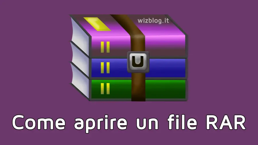 Che programma usare per aprire file RAR