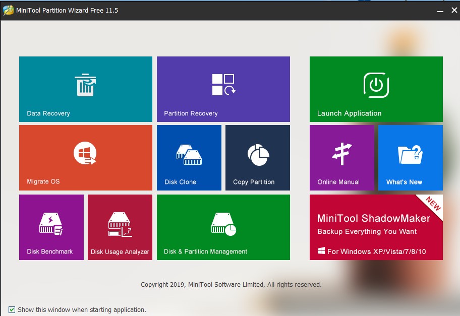 Recensione MiniTool Partition Wizard Free