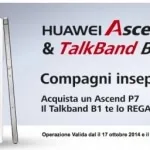 TalkBand B1 in regalo per chi acquista un Ascend P7 di Huawei