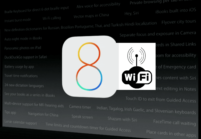 iOS 8 problemi Wi-Fi come risolvere