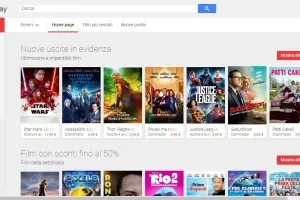 Come noleggiare un Film su Google Play