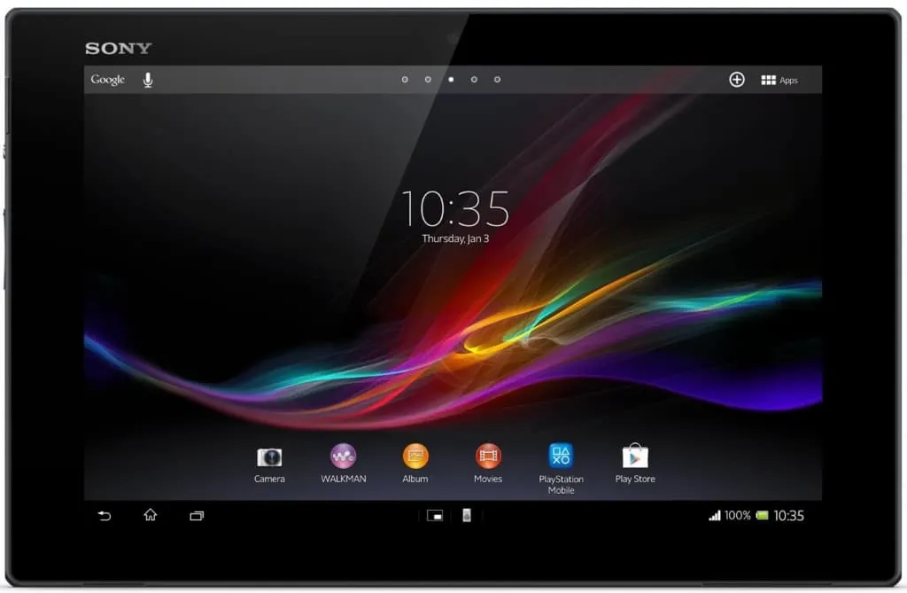 Recensione Sony Xperia Tablet Z, velocità, design e brillantezza ai massimi livelli