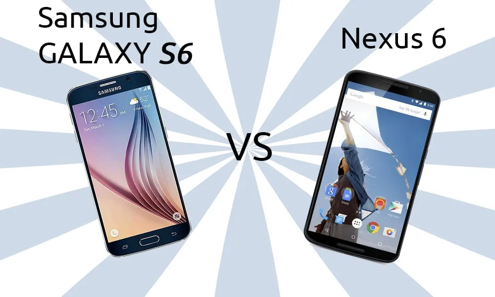 Samsung Galaxy S6 vs Nexus 6