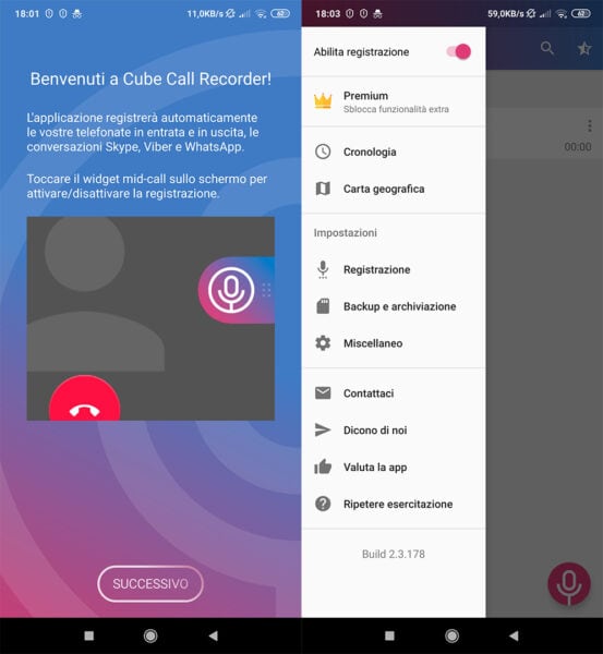 Cube ACR per android