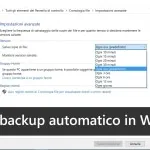 Come attivare il backup automatico in Windows 10