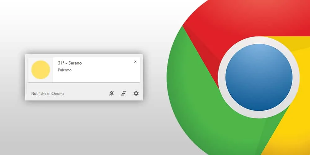 Come disattivare l’icona delle notifiche di Google Chrome