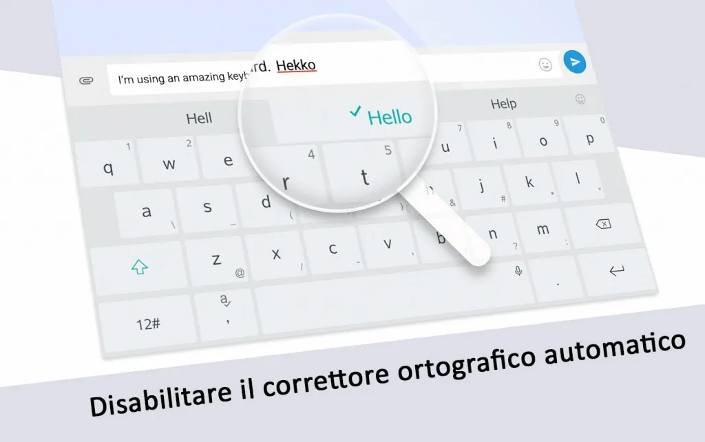 Disabilitare il correttore ortografico automatico su Android