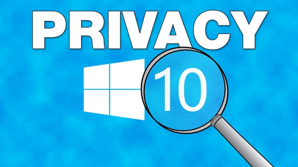 privacy windows 10