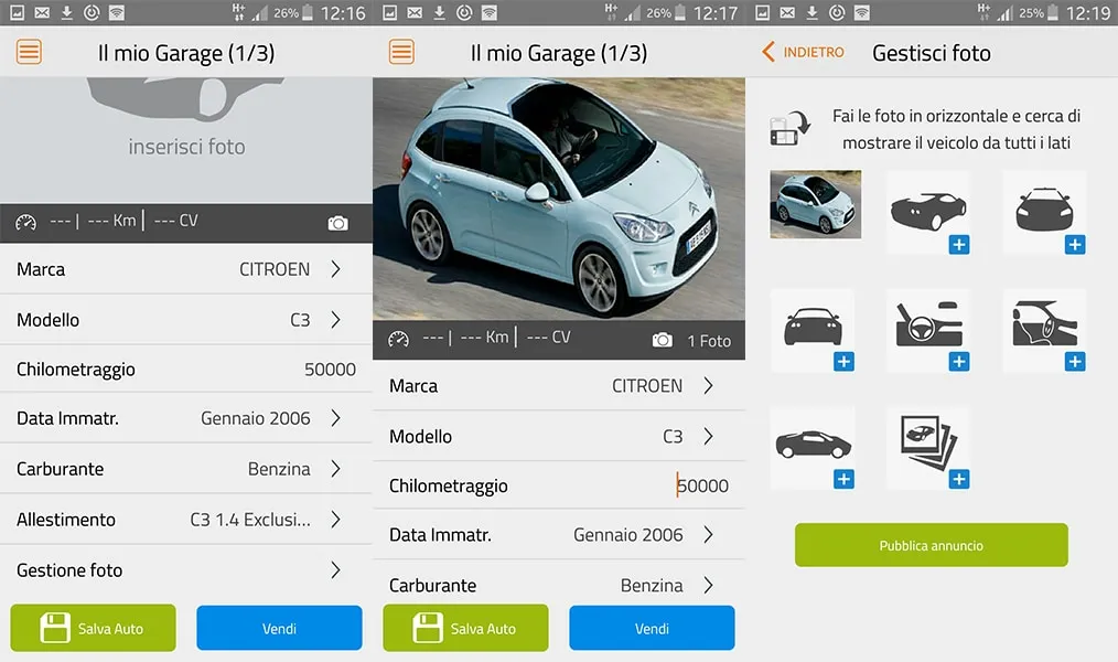 CarAffinity, app per la vendita di auto nuove e usate in tutta Italia