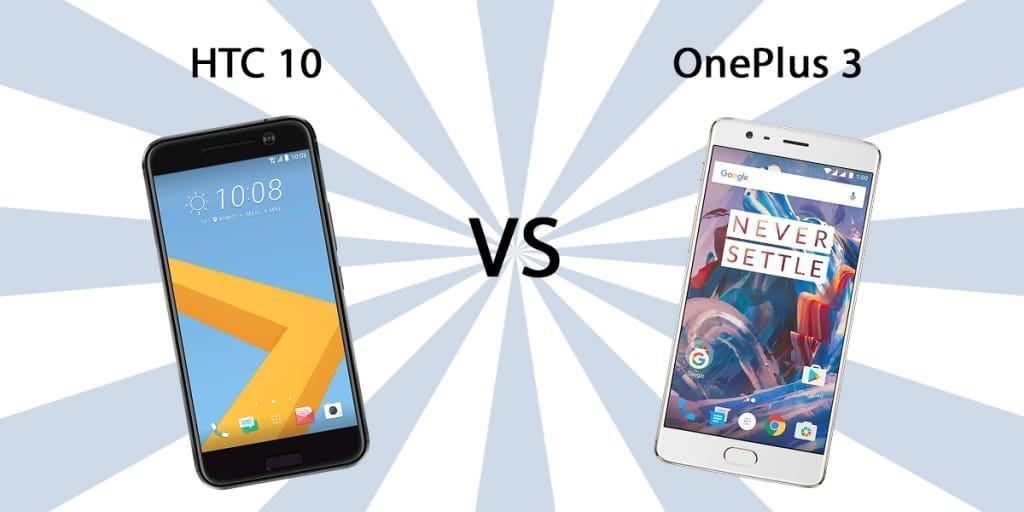 Confronto HTC 10 vs OnePlus 3