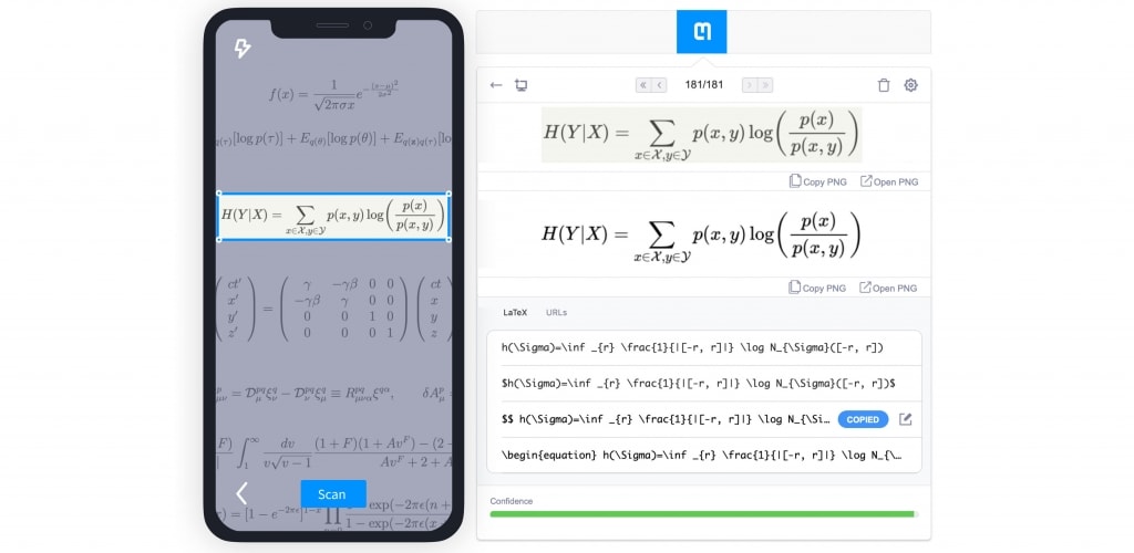 Mathpix app per risolvere equazioni con una foto