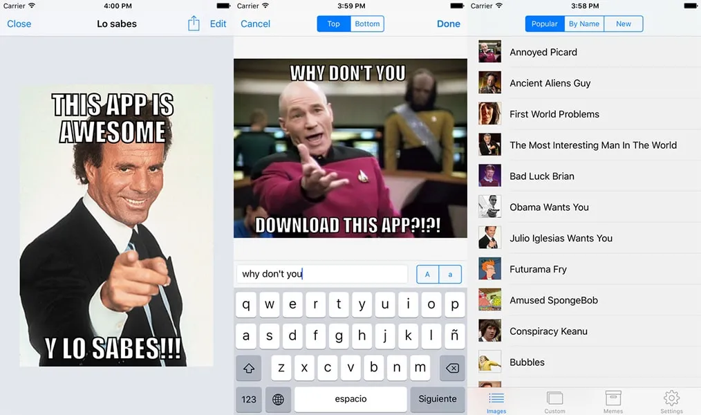 6 Applicazioni per creare meme su iPhone e iPad