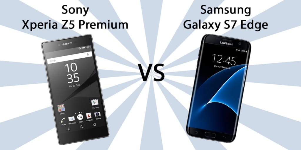 Confronto Sony Xperia Z5 Premium vs Samsung Galaxy S7 Edge