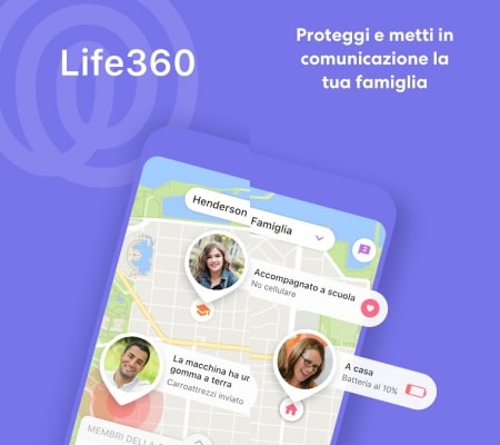 life360 App per monitorare la posizione
