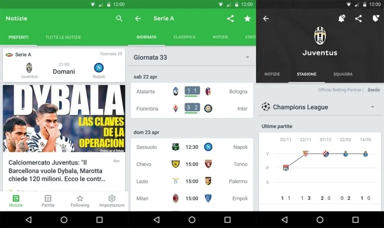 Migliori App Android Wear per seguire lo Sport