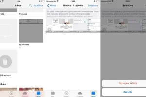Come recuperare file cancellati da iPhone