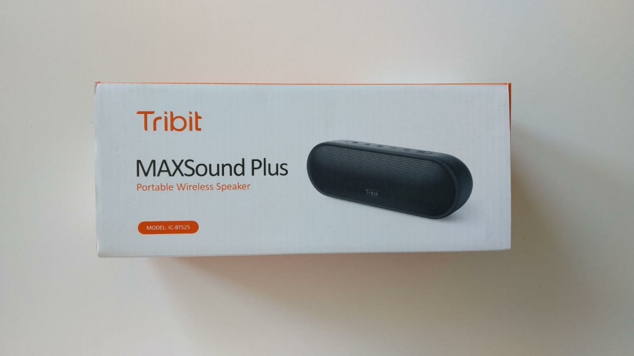 la confezione Tribit MaxSound Plus