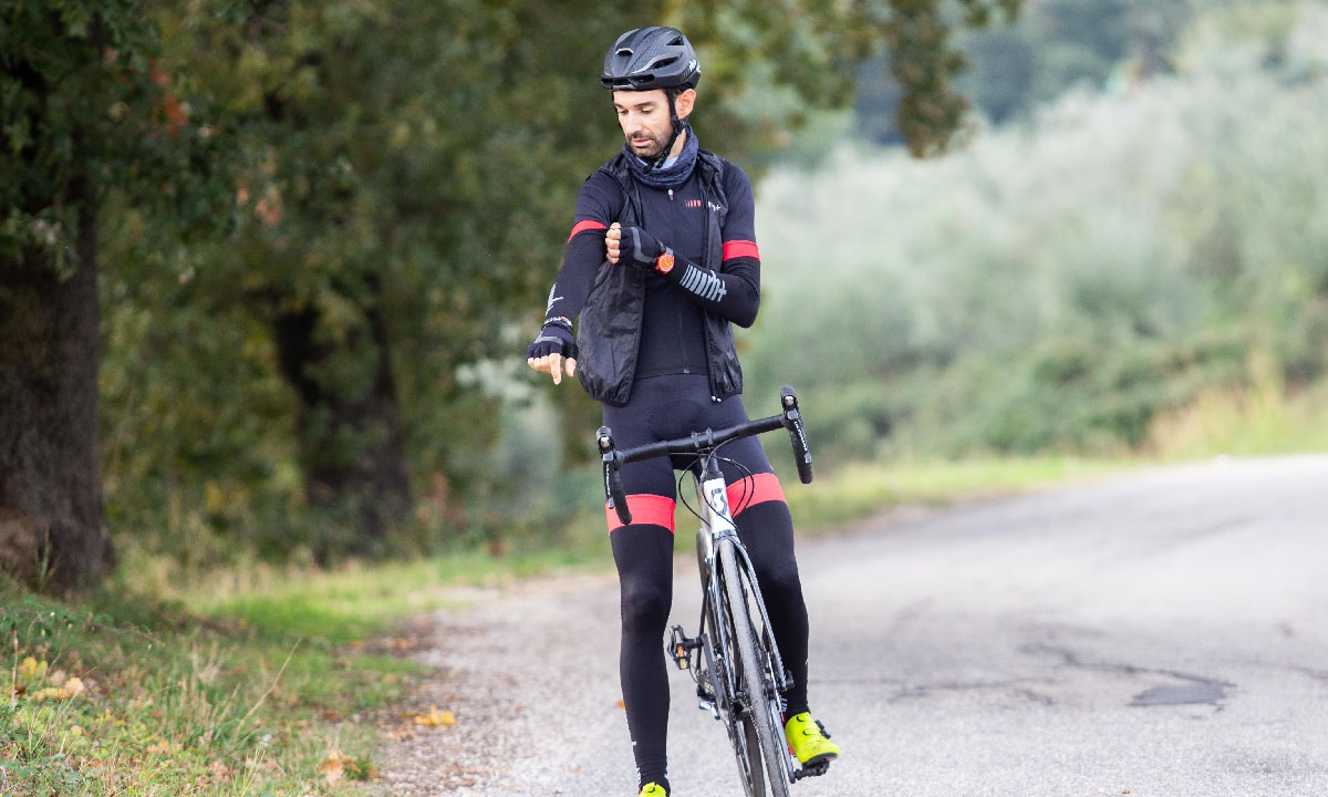 Abbigliamento Ciclismo Manica Lunga Pile Termico Maglia+Pantaloni Elasticità per Bici da Strada Mountain Bike UGLY FROG Uomo Invernale 