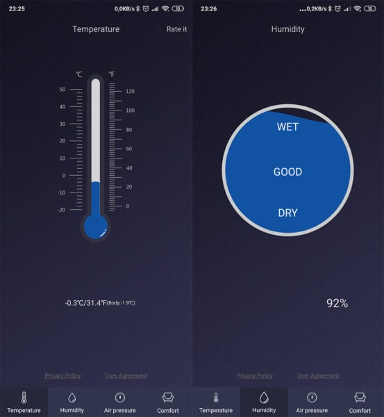 Power Star Thermometer per Android