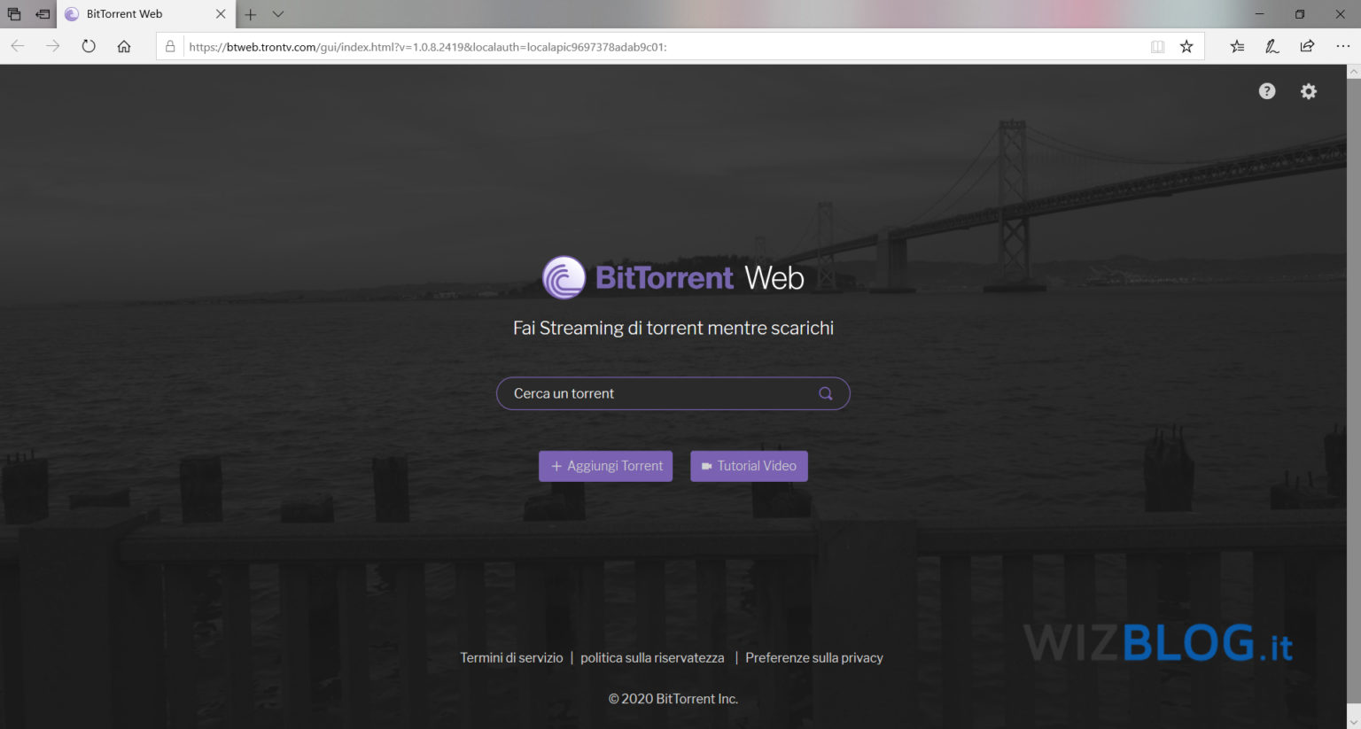 os x diable bittorrent web startup