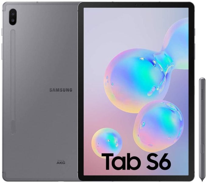 Galaxy Tab S6 con android 10